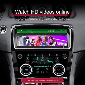 Dijital LCD dokunmatik ekran klima İklim kontrolü AC paneli için Jaguar XJL XJR 2010-2019 kurulu kolları ile tak ve çalıştır - Product Image 4