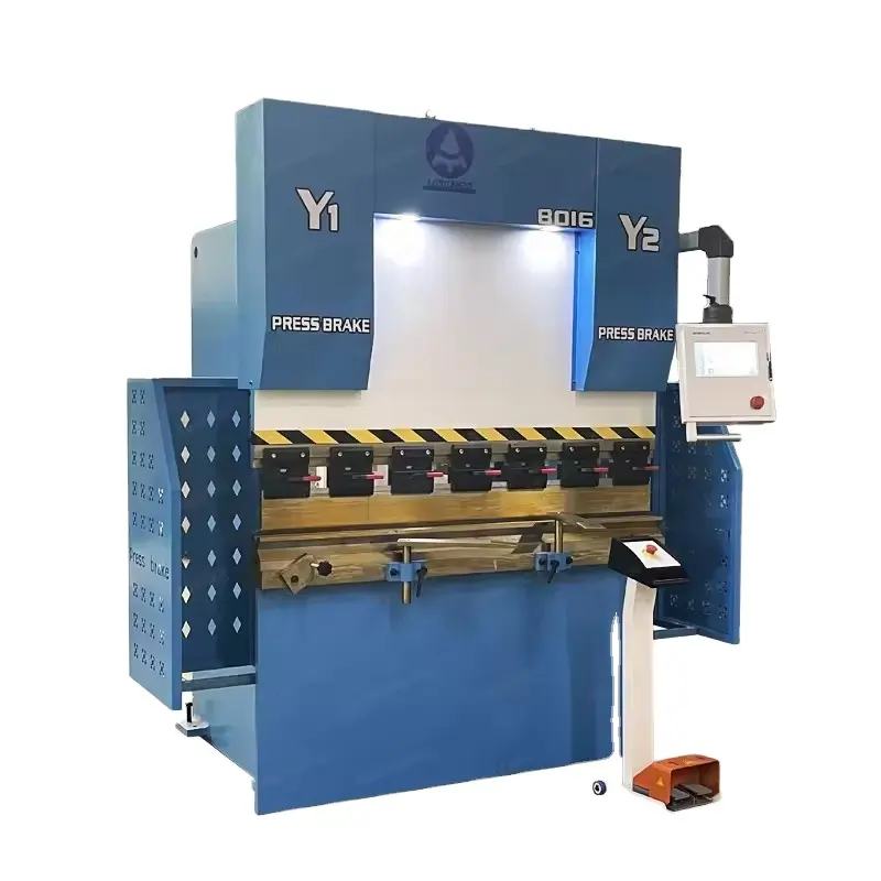 80t 1600mm 100ton 2000 Electric Hydraulic CNC Delem Press Brake Manufacturers