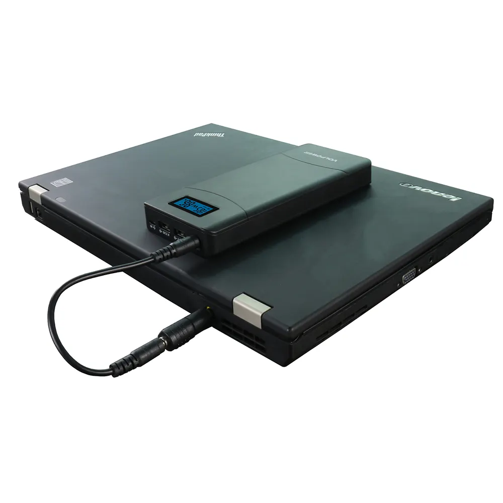 Внешний Аккумулятор для ноутбука 20000 мАч DC 19 В 19,5 В 20 В 24 В LCD mobile power bank для Dell Latitude E5250