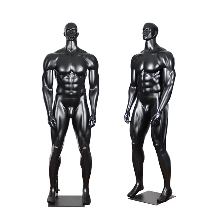 Manequim esportivo com grande músculo corpo inteiro masculino abstrato modelo/manequim