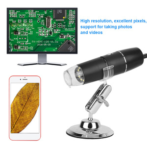Microscopio digital portátil con luz led, dispositivo inalámbrico para teléfono inteligente, PC, iOS, Android, wifi, 1000X - Product Image 3