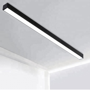LED doğrusal ışık Modern alüminyum ofis depo dekoratif 3ft 4ft 5ft 8ft kolye ışık Led gömme Linkable doğrusal ışık - Product Image 2