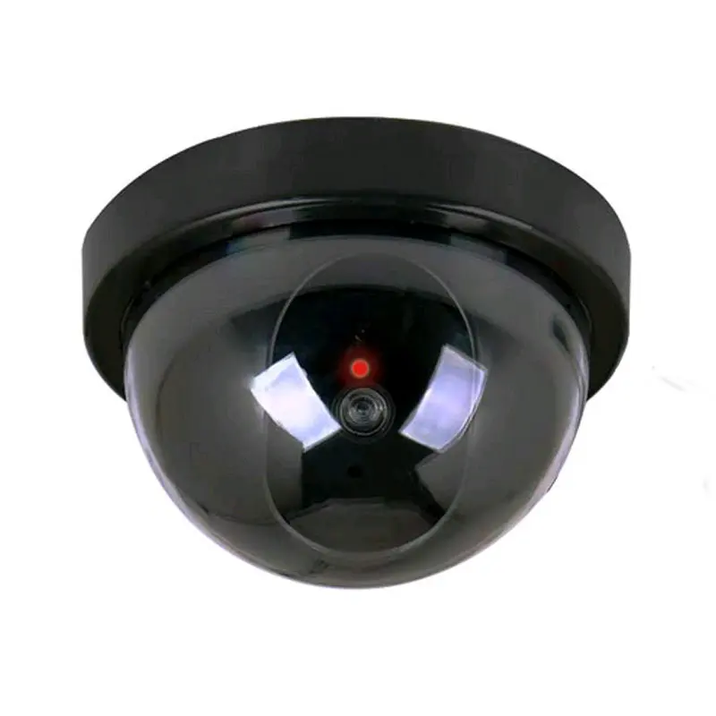 JinD cupola interna ed esterna velocità di sorveglianza Mini Dummy webcam Fa ke CCTV telecamera di sicurezza con Led lampeggiante