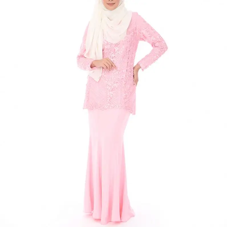 2022 di alta qualità Gantungan corea musulmana Abaya Babi Melayu con cina Pria modello Baju kurung