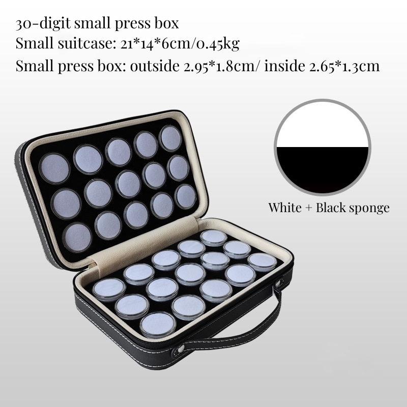 Blanc + noir/30pcs