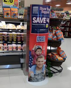 Tùy chỉnh thiết kế các tông Pop Up <span class=keywords><strong>Standee</strong></span> in có thể gập lại giấy Totem <span class=keywords><strong>Standee</strong></span> miễn phí-đứng cho cửa hàng bách hóa quảng cáo - Product Image 5