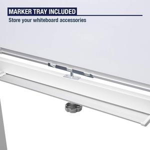 Văn Phòng Từ Di Động Bảng Trắng Bracket Mạ Kẽm Tùy Chỉnh Kim Loại Giá Vẽ Bảng Trắng Cho Lớp Học Hội Thảo - Product Image 3