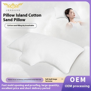 Memory Shattered Cotton Cervical Spine Protection Single Breathable Pillow Summer Ice Silk Low Profile <strong>Sleep</strong> <strong>Aid</strong> Slow Recall - Product Image 3