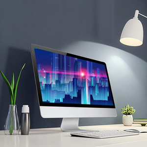 Melhor Preço Tudo em Um Pc com Bateria 18,5 polegadas 23.6 polegadas Opcional Suporte I3/i5/i7/i9 Processador