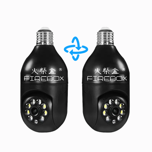 360 telecamere di sicurezza telecamera esterna Wireless per il rilevamento del movimento di sicurezza domestica e allarme telecamera a lampadina Audio bidirezionale - Product Image 1