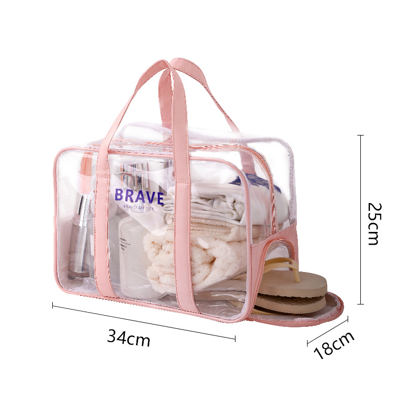 Crystal dry and wet separation pink