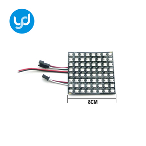 Matrice 16x16 8x8 8x32 DIY gyverlight WS2812B LED digitale flessibile indirizzabile singolarmente pannello Pixel Light DC5V 12V - Product Image 3