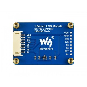 Waveshare 1.54inch LCD Display Module, IPS Screen, 65K RGB Colors, 240x240 Resolution, SPI <strong>Interface</strong>