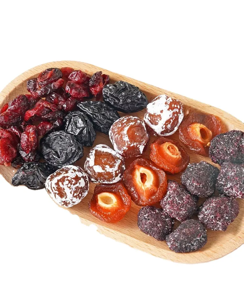 dried candied fruit mix 1kg wholesale Chinese prunes sweet sour dried plum snack dried fruit plum