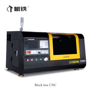 Black Box Desktop Kleine CNC210 Mini CNC Drehmaschine Metall maschine für Training und Ausbildung mit Fabrik preis