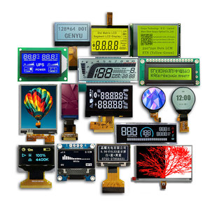 Display lcd personalizzato Tn Htn Stn Fstn Va carattere Lcd Cog Dot 128*64 14 segmenti monocromatico colore grafico Display digitale a 7 segmenti - Product Image 1