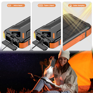 Centro Comercial Harger para amamsung 5000mAh INI ower ank con Buil-in able/ Stand UTE atterattery AC ompatible con - Product Image 3