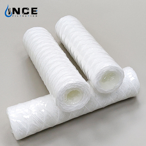 Cartucho de filtro de sedimentos de herida de cuerda PP de 5 micrones 10 "20" 30 "para filtración de líquidos industriales - Product Image 1