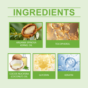 Hoegoa saç maskesi pürüzsüz krem PRO KERATIN & ARGAN yağı MENDS, geri yükler ve DRYDAMAGED ve renk tedavi saç güçlendirir - Product Image 4