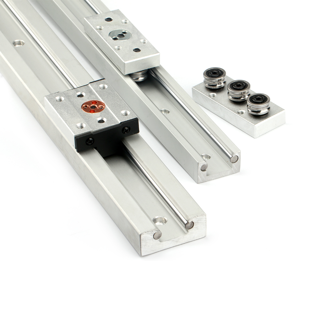 Dual-axis 28mm Linear Rail SGR10E High Speed with Guider Locking Slider SGB10