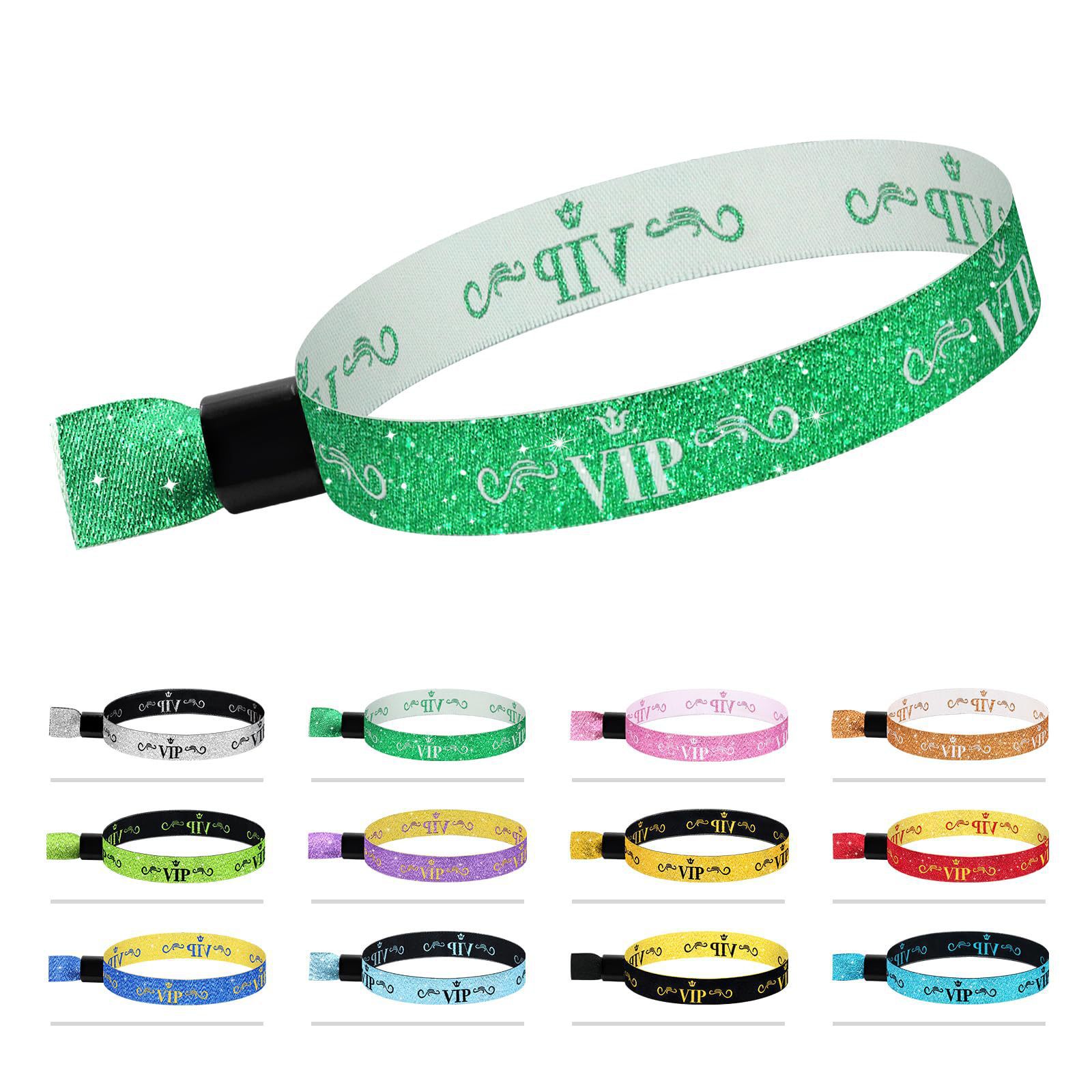 Bracelet VIP de conférence coloré