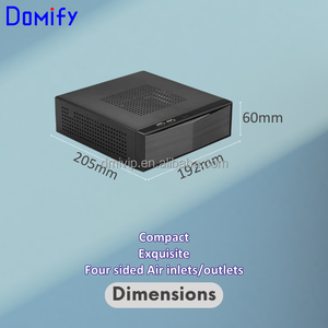 K13 Factory's Slim CFF Industrial Computer HTPC Desktop <strong>Case</strong> Vertical Mini ITX <strong>PC</strong> <strong>Case</strong> with Metal Chassis Small <strong>Case</strong> - Product Image 2