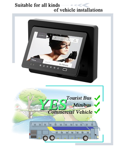 9 Inch <strong>Bus</strong> VOD Android System Display <strong>with</strong> <strong>LCD</strong> Touch Screen Monitor - Product Image 6