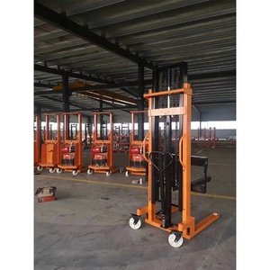 2025批发专用搬运卡车手动液压堆垛机堆垛叉车卸货卡车 - Product Image 5