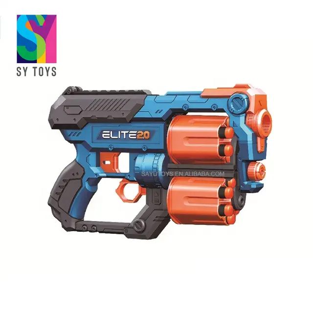 SY New design toys kids outdoor soft gun toy bulles gun con proiettili morbidi