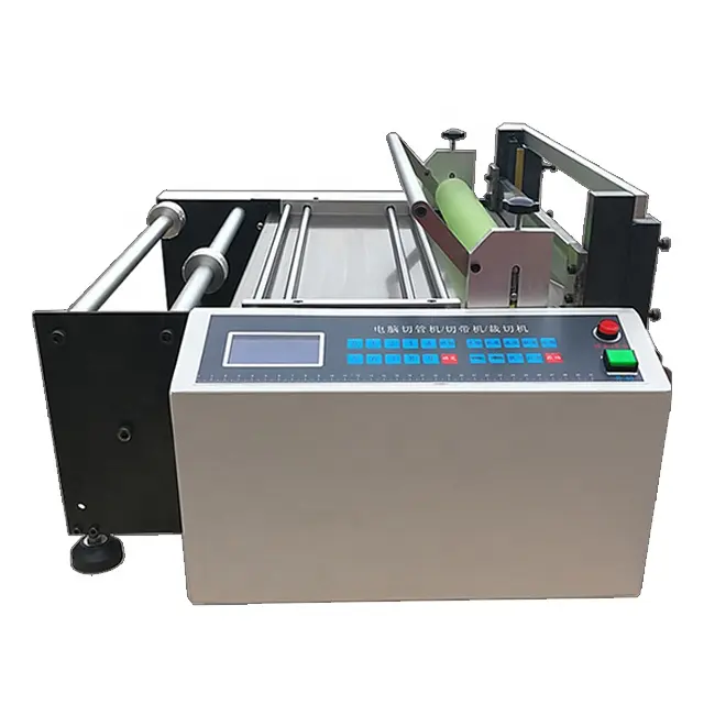 Máquina de corte de rollo automático A3 de 300mm para hojas, tela, PVC, rollo de película de papel a máquina de corte de hojas