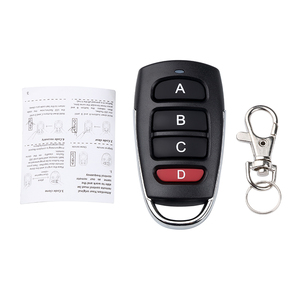 433MHz Klon fernbedienung Auto 4-Kanal-Code Garagentor Tür Garagentor steuerung Duplikator Portal Fernbedienung schlüssel - Product Image 2