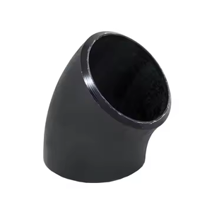 <span class=keywords><strong>A234</strong></span> <span class=keywords><strong>wpb</strong></span> Hàn phù hợp 45 độ đen MS thép carbon Phụ kiện ống khuỷu tay thép carbon - Product Image 2
