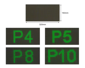 RGX LED-Matrix modul für Wand display Semi-Outdoor-Typ Erschwing licher Store-Scrolling-Bildschirm P8mm SMD 40 * 20dot ICN2053 LED-Modul - Product Image 5