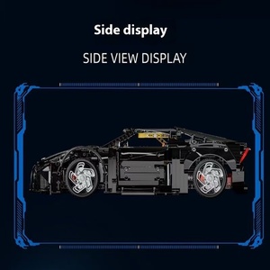 2025新着スポーツカーシリーズ大型リモコンモデル教育用ブロックセット男の子用耐久性プラスチック - Product Image 3