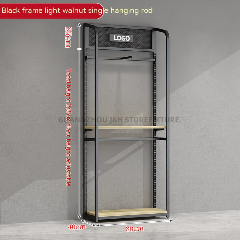 Nero opaco + legno chiaro L80 * W40 * H265CM
