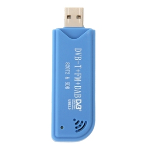 USB 2.0 phần mềm kỹ thuật số TV Tuner Stick DVB-T SDR + DAB + FM tương thích với Windows 8.1 HD TV các tính năng RTL2832U + R820T2 máy tính xách tay HDTV - Product Image 2