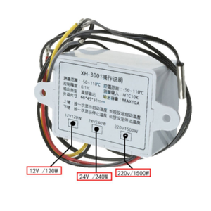 <strong>Digital</strong> <strong>controller</strong> switch microcomputer temperature <strong>controller</strong> temperature switch control XH-W3001 - Product Image 4