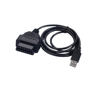 1M OBDII 16pin femmina a DB9P femmina con USB J1962Test OBD2 a DB9P cavo USB per interfaccia VGA diagnostica programmazione fai da te - Product Image 6