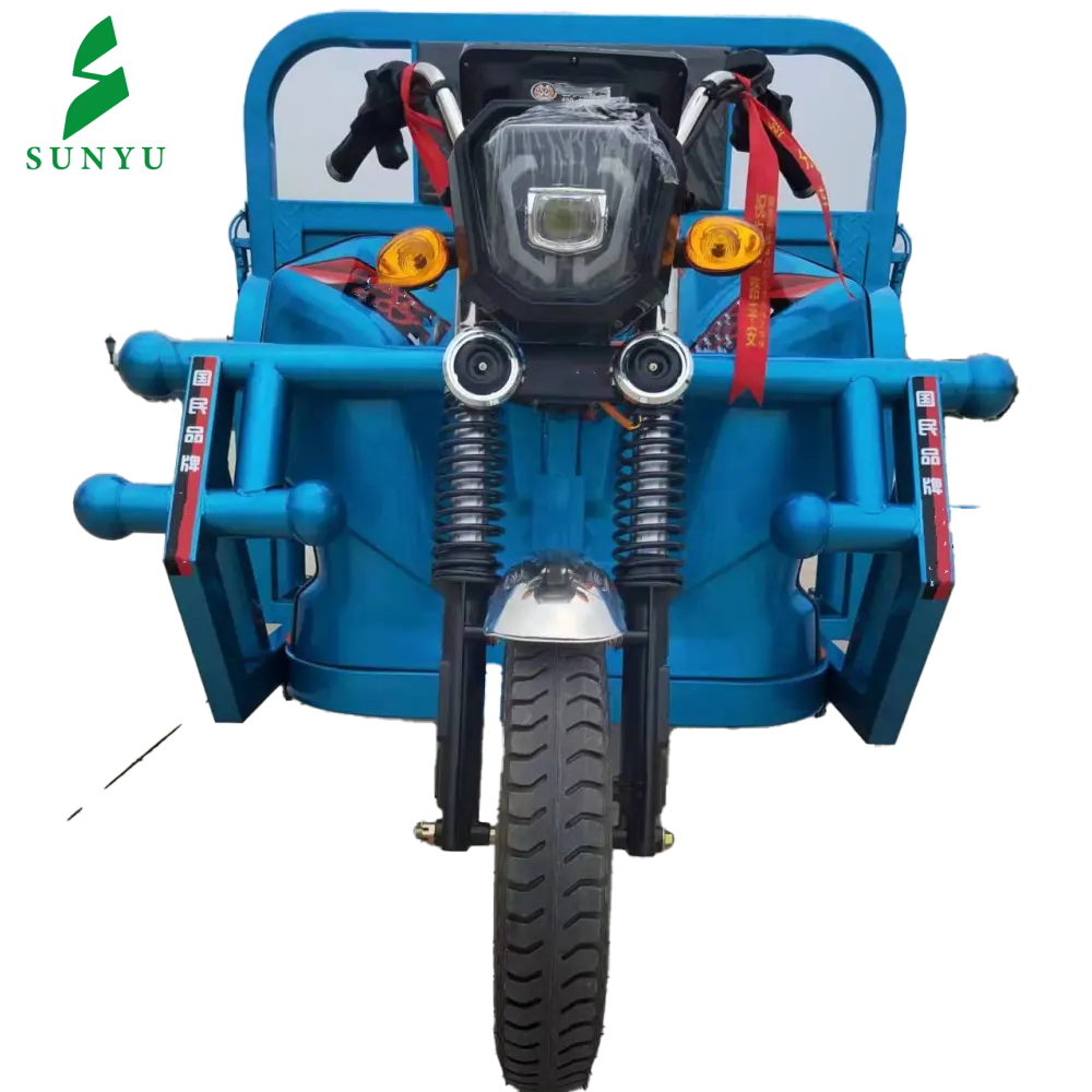 La fabbrica di SUNYU ha venduto a caldo 3 ruote per camion di motocicli elettrici triciclo scooter a Gas 650W/800W/1000W/3000W 48V per il commercio all'ingrosso