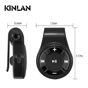 Clip trasero Adaptador de audio Bluetooth Receptor inalámbrico inteligente con micrófono para llamadas manos libres y transmisor Bluetooth DE MÚSICA - Product Image 2