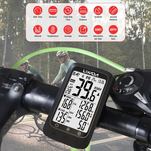 Bike <strong>Computer</strong> GPS <strong>Wireless</strong> Waterproof ANT+ Sensor and BT 2.3in Altitude Gradient Heart Rate APP Bicycle <strong>Computer</strong> - Product Image 2