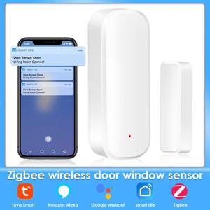 <strong>Zigbee</strong> 3.0 Wireless Smart Home WiFi Magnetic Door and Window <strong>Sensor</strong> with Voice/App <strong>Control</strong> for Hotels - Product Image 3