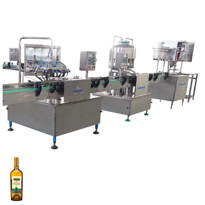 Máquina de enchimento de garrafas automático, máquina de enchimento de vinho espiral para garrafas