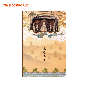 2025 nuevo estilo A5 diario Bloc de notas cuaderno personalizado con encuadernación térmica cubierta de papel de tapa dura cuaderno inteligente diario - Product Image 3