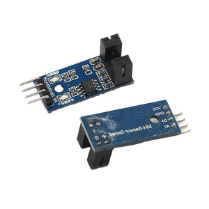 Módulo de Sensor de velocidad infrarrojo LM393 de 4 pines, optoacoplador de prueba de Motor contador con ranura Tipo IR para pruebas de velocidad de Motor, producto IC