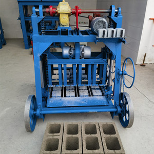Máquina de fabricación de ladrillos huecos de bloques de hormigón de cemento Máquina de pavimentación de enclavamiento para uso en África - Product Image 1