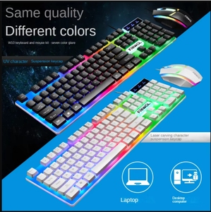 <strong>Custom</strong> ABS USB Wired Gaming <strong>Keyboard</strong> and <strong>Mouse</strong> <strong>Combo</strong> for <strong>Custom</strong> <strong>Computer</strong> LED Desktop Gaming Set - Product Image 2