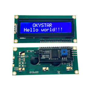 LCD1602 1602 Modul Blauer Bildschirm 16x2 Zeichen LCD-Anzeige modul - Product Image 4