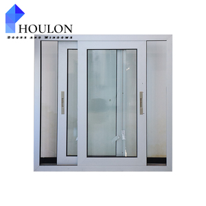 High-end sürüm direnci soğuk kırık köprü cam pencere 3 parça alüminyum sürgülü pencereler - Product Image 3