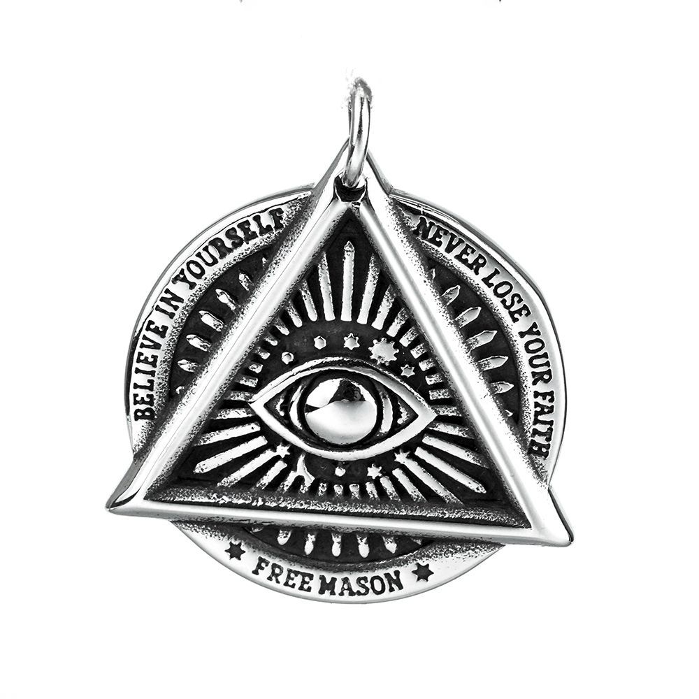 01310 Couleur Acier - Pendentif Simple
